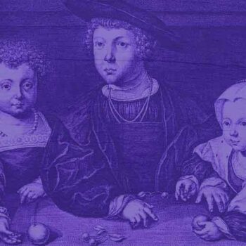 A Tudor childhood. Shown are the three children of Henry VII and Elizabeth of York